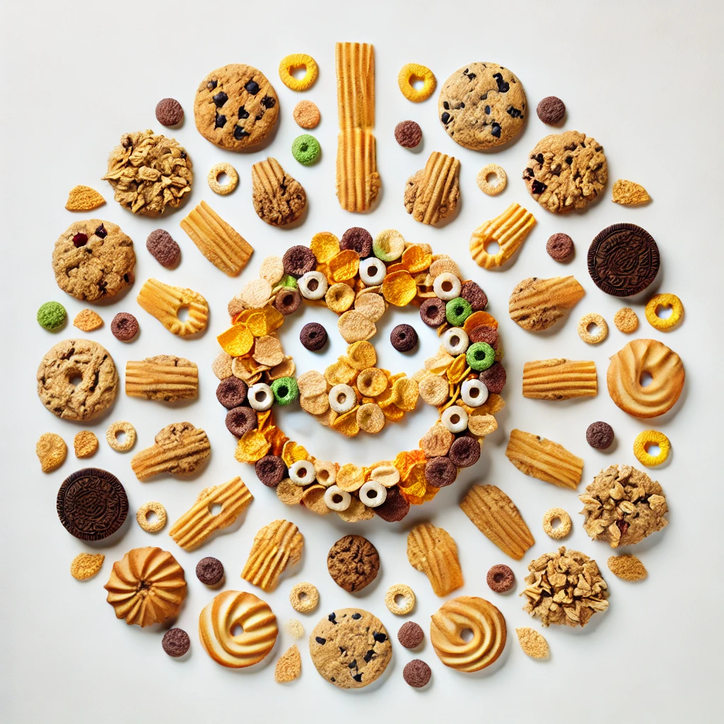 Cereales y galletas
