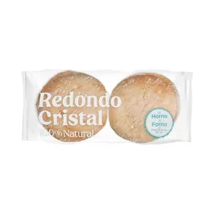 4 Panes de cristal redondos cortados 100 % natural Mercadona