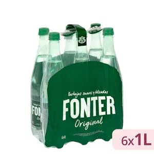 Agua mineral con gas grande Fonter Mercadona