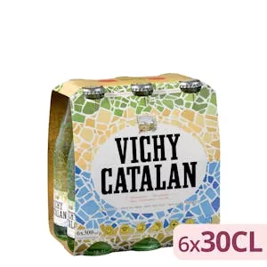 Agua mineral con gas pequeña Vichy Catalan Mercadona