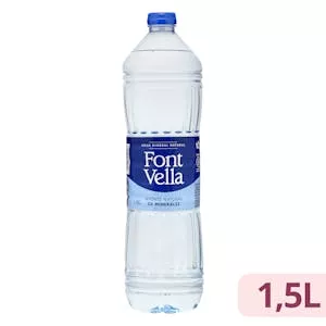 Agua mineral grande Font Vella Mercadona