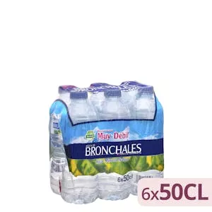 Agua mineral pequeña Bronchales Mercadona