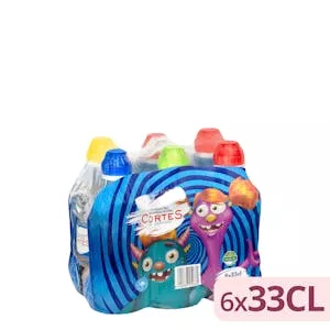 Agua mineral pequeña Cortes tapón infantil Mercadona