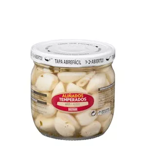 Ajos aliñados Hacendado Mercadona