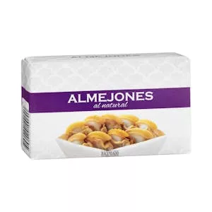 Almejones al natural Hacendado Mercadona