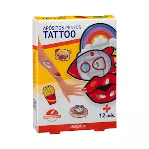 Apósitos infantiles Tattoo Deliplus Mercadona