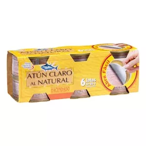 Atún claro al natural Hacendado Mercadona
