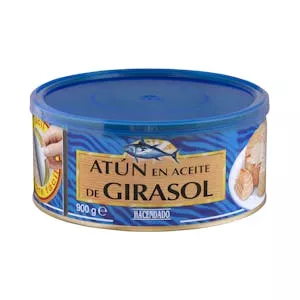 Atún en aceite de girasol Hacendado Mercadona