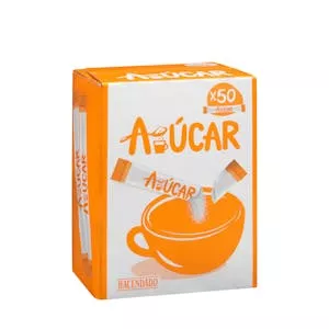 Azúcar blanco en sobres Hacendado Mercadona