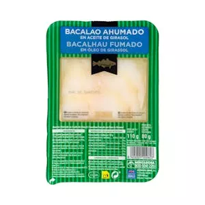 Bacalao ahumado Hacendado en aceite de girasol Mercadona