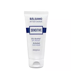 Bálsamo after shave Sensitive Deliplus 0% alcohol antiedad Mercadona