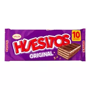 Barritas de barquillo Huesitos bañadas de chocolate con leche Mercadona
