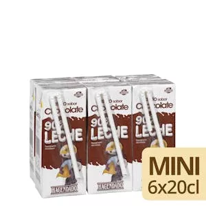 Batido de chocolate 90% leche Hacendado Mercadona
