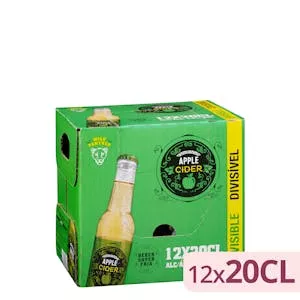 Bebida cider con gas Wild panther sabor a manzana Mercadona