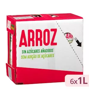 Bebida de arroz sin azúcares añadidos Hacendado Mercadona