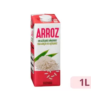 Bebida de arroz sin azúcares añadidos Hacendado Mercadona
