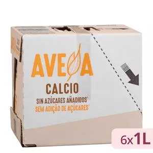 Bebida de avena con calcio sin azúcares añadidos Hacendado Mercadona