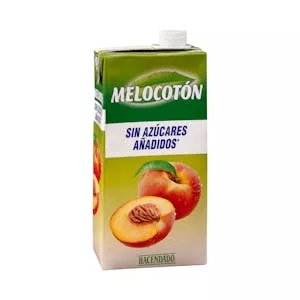 Bebida de melocotón Hacendado sin azúcares añadidos Mercadona