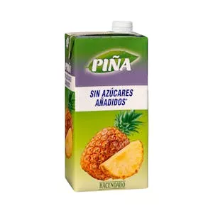 Bebida de piña Hacendado sin azúcares añadidos Mercadona