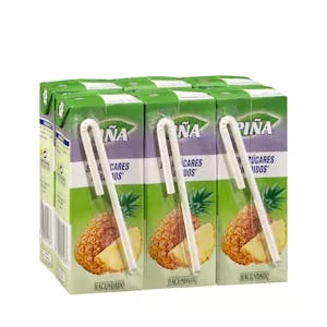 Bebida de piña Hacendado sin azúcares añadidos Mercadona