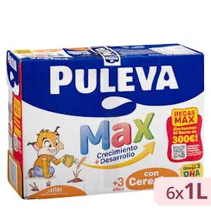 Bebida láctea con cereales crecimiento y desarrollo Puleva Max Mercadona