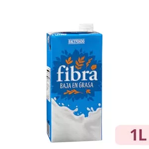 Bebida láctea semidesnatada con fibra Hacendado Mercadona
