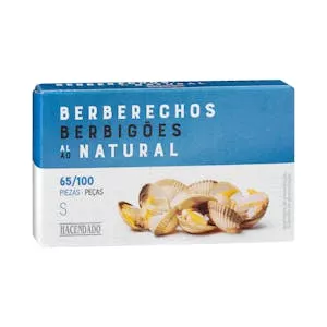 Berberechos al natural S Hacendado Mercadona