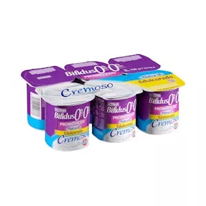 Bífidus cremoso desnatado natural edulcorado Hacendado 0% m.g 0% sin azúcares añadidos Mercadona