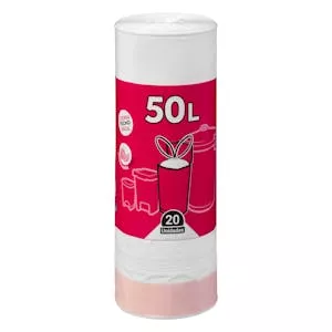 Bolsa de basura grande Bosque Verde 50L cubo grande Mercadona