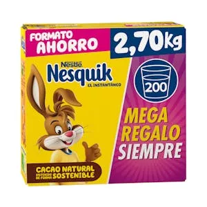 Cacao soluble instantáneo Nesquik Mercadona