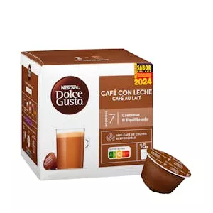 Café con leche en cápsula Dolce Gusto Mercadona