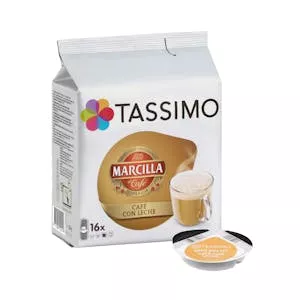 Café con leche en cápsula Tassimo Mercadona
