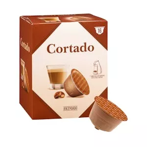 Café cortado en cápsula Hacendado Mercadona