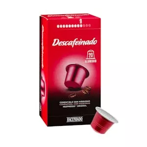 Café en cápsula descafeinado Hacendado Mercadona