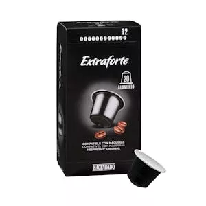 Café en cápsula extra fuerte Hacendado Mercadona
