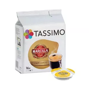 Café en cápsula largo Tassimo Mercadona
