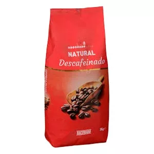 Café en grano Hacendado descafeinado natural Mercadona