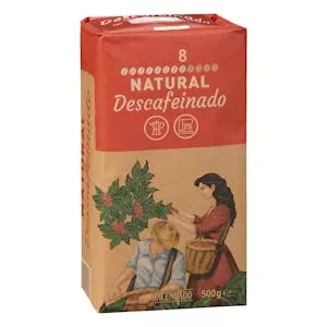 Café molido descafeinado natural Hacendado Mercadona