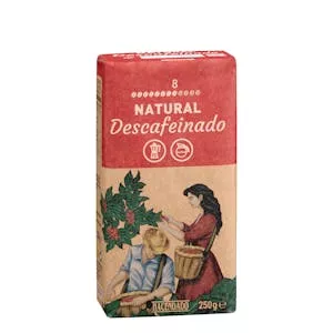 Café molido descafeinado natural Hacendado Mercadona
