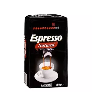 Café molido natural Hacendado Espresso Mercadona