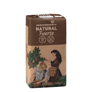 Café molido natural fuerte Hacendado Mercadona