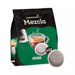 Café monodosis mezcla Hacendado Mercadona