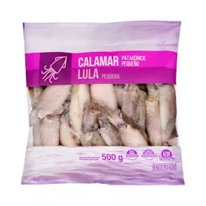Calamar patagónico pequeño Hacendado ultracongelado Mercadona