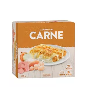 Canelones de carne Hacendado ultracongelados Mercadona