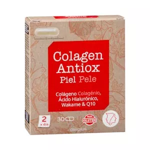 Cápsulas Colagen Antiox piel Deliplus Mercadona