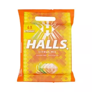 Caramelos cítricos mix Halls Mercadona