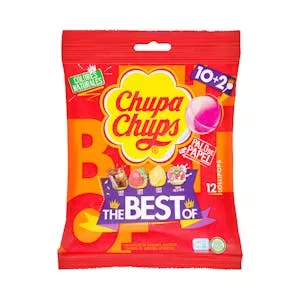 Caramelos con palo 4 sabores Chupa Chups Mercadona