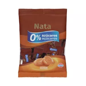 Caramelos nata Hacendado 0% azúcares Mercadona