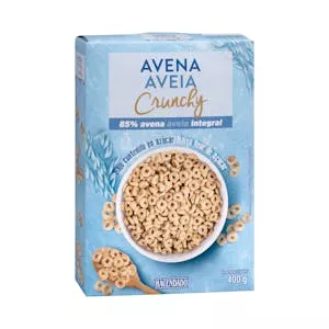 Cereales avena Crunchy Hacendado Mercadona