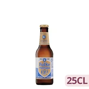 Cerveza 0,0% sin alcohol tostada Falke Mercadona